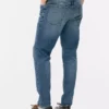 Slim fit-jeans met middelhoge taille
