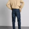 Slim fit-jeans met middelhoge taille