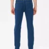 Slim fit-jeans met middelhoge taille