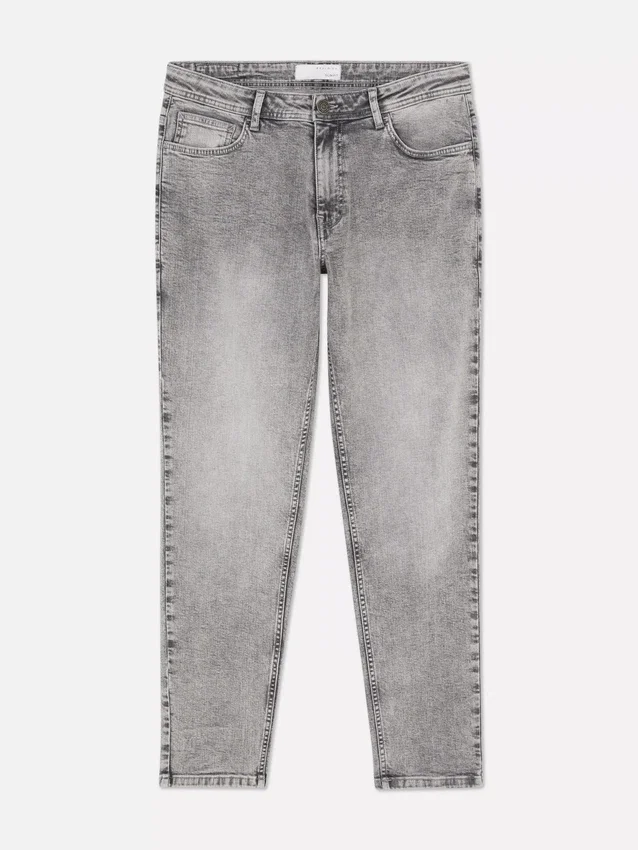 Slim fit-jeans met middelhoge taille