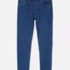 Slim fit-jeans met middelhoge taille
