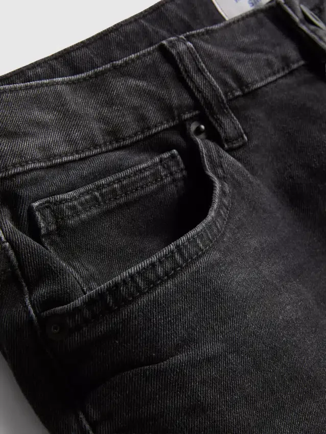 Slim fit-jeans met middelhoge taille