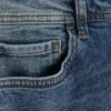 Slim fit-jeans met middelhoge taille