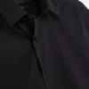 Slim fit shirt met korte mouwen