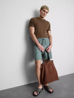 Slim-fit T-shirt met stretch