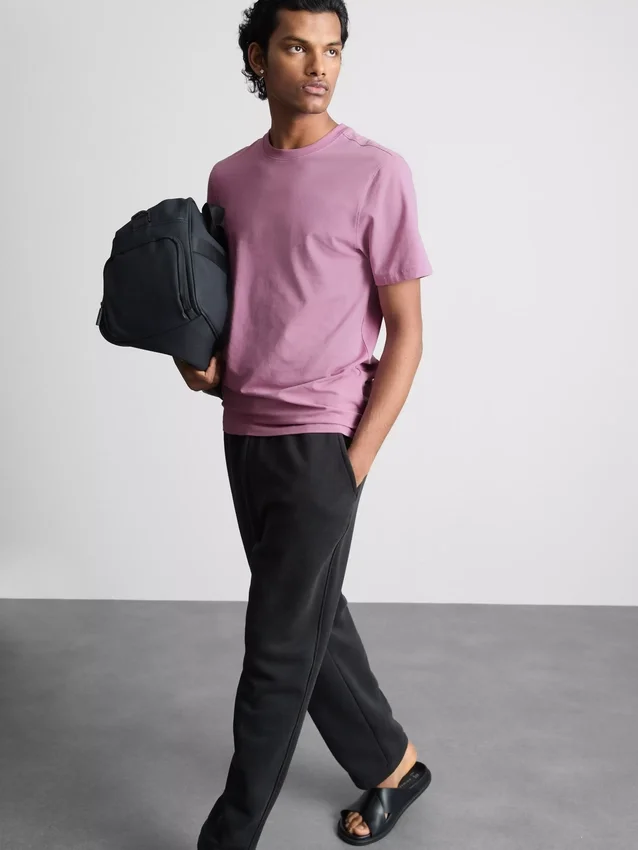 Slim-fit T-shirt met stretch