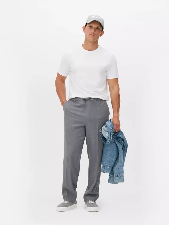 Slim-fit T-shirt met stretch