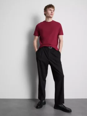 Slim-fit T-shirt met stretch