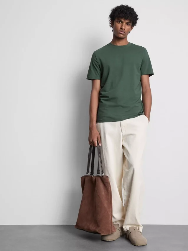 Slim-fit T-shirt met stretch
