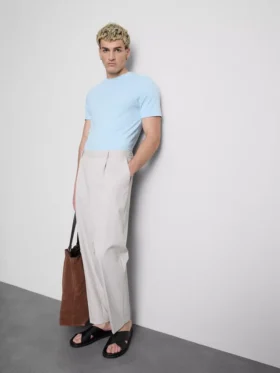 Slim-fit T-shirt met stretch