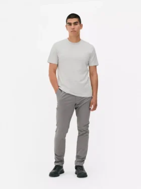Slim-fit T-shirt met stretch