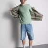 Slim-fit T-shirt met stretch