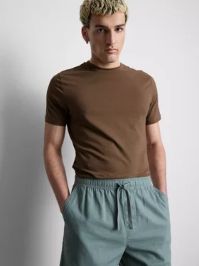 Slim-fit T-shirt met stretch