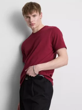 Slim-fit T-shirt met stretch