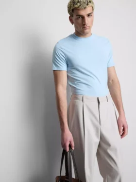 Slim-fit T-shirt met stretch