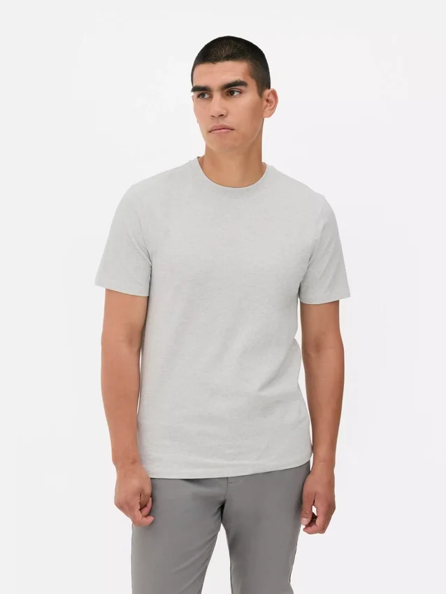 Slim-fit T-shirt met stretch