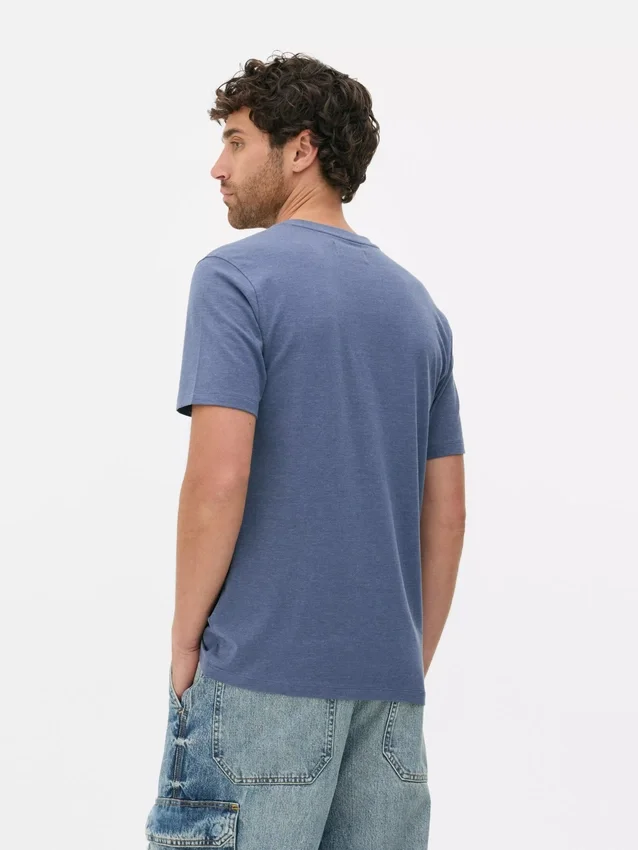Slim-fit T-shirt met stretch