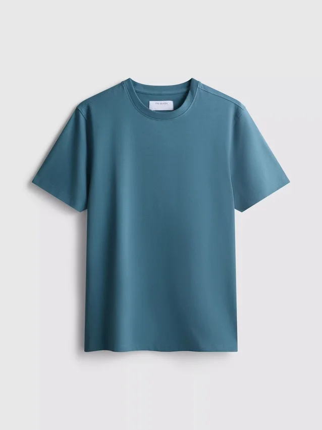 Slim-fit T-shirt met stretch