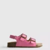 Slingback-sandalen met dubbele gespbandjes