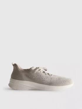 Slip-on sneakers met diamanté-details