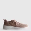 Slip-on sneakers met diamanté-details