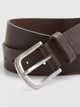 Smalle leren riem
