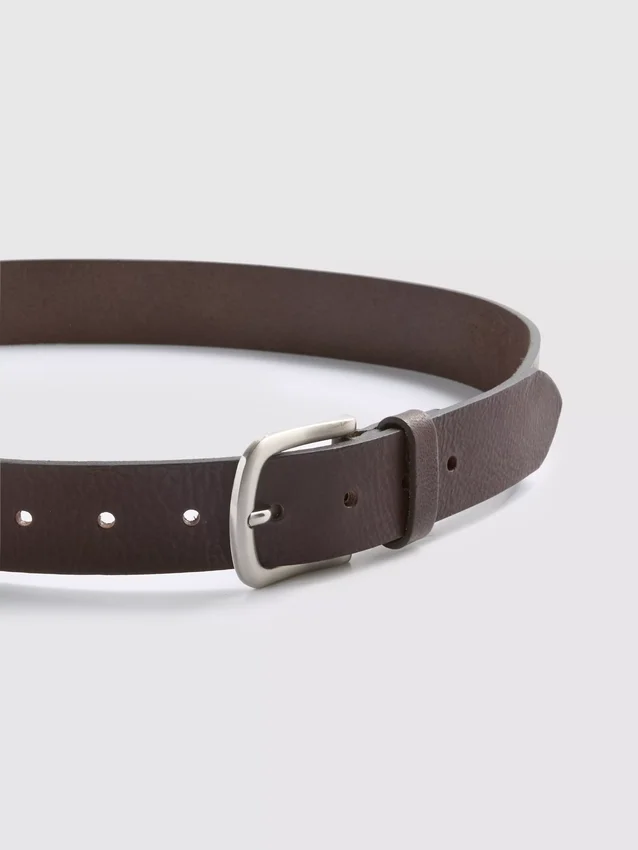Smalle leren riem