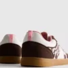 Sneakers met dierenprint en rubberen zool
