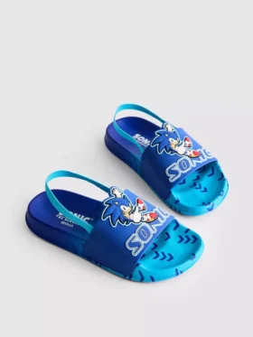 Sonic the Hedgehog-klompjes met slingback-riempje