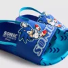 Sonic the Hedgehog-klompjes met slingback-riempje