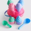 Speelset met ijsvormpjes voor op het strand