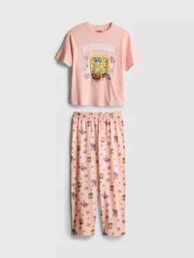 Spongebob Squarepants katoenen pyjama's met figuurprint