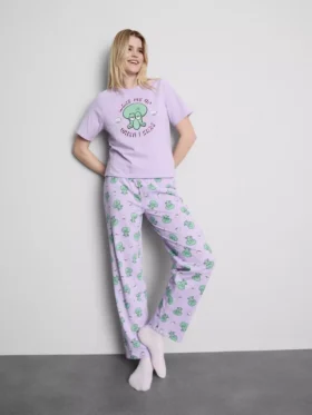 SpongeBob SquarePants katoenen pyjama's met print