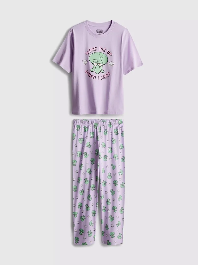 SpongeBob SquarePants katoenen pyjama's met print