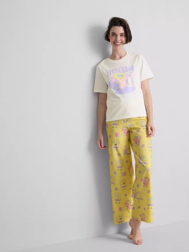 Spongebob Squarepants OOTD-pyjamatop met print