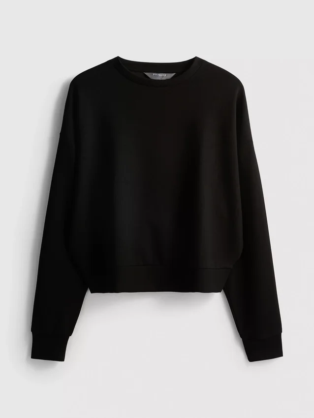 Sportief sweatshirt met ronde hals