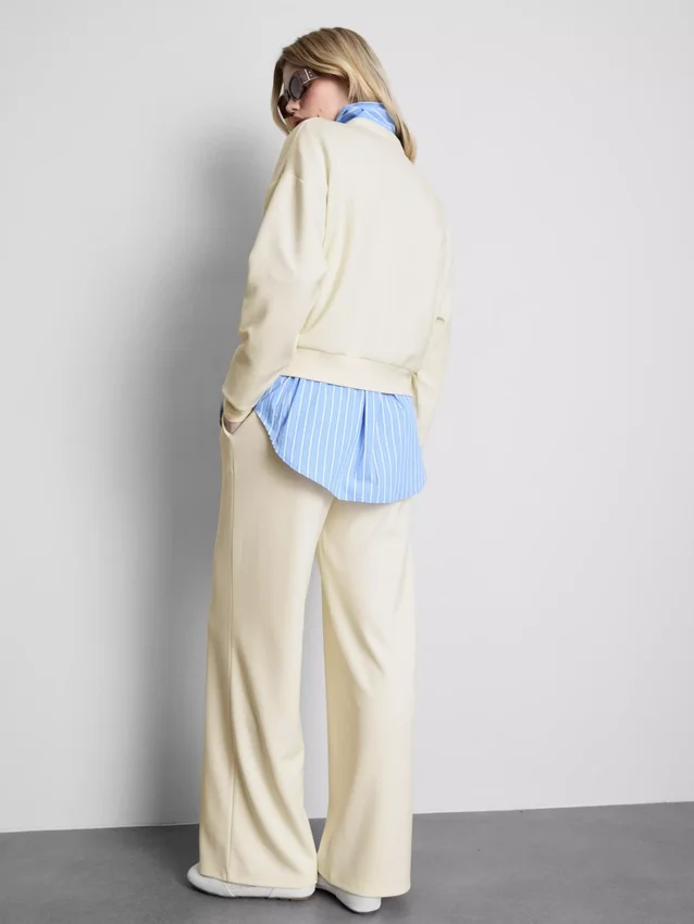Sportief sweatshirt met ronde hals