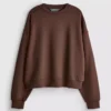 Sportief sweatshirt met ronde hals
