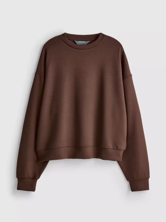 Sportief sweatshirt met ronde hals