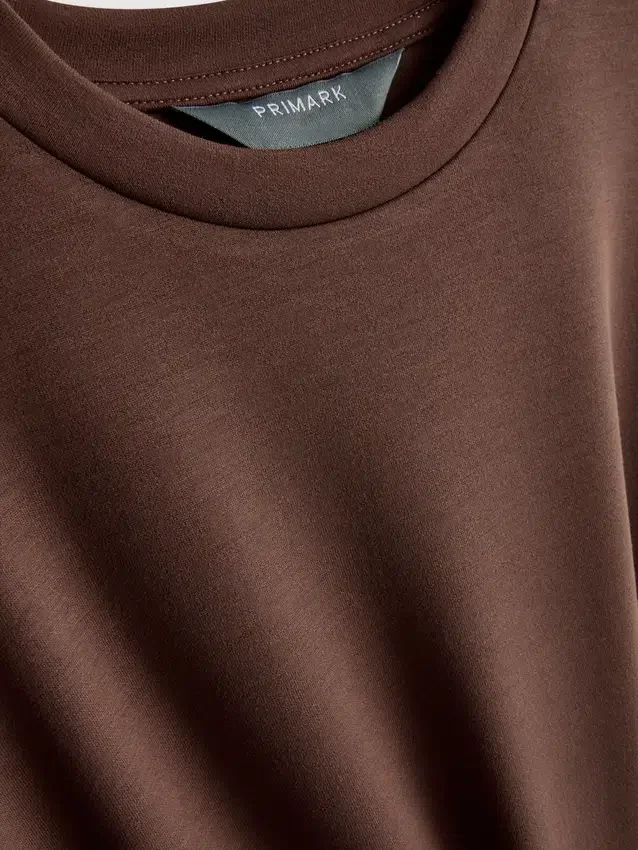 Sportief sweatshirt met ronde hals