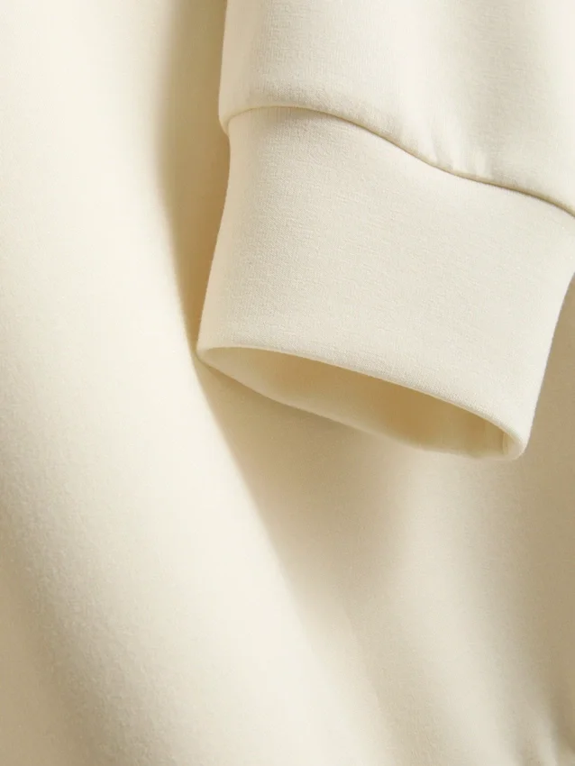 Sportief sweatshirt met ronde hals