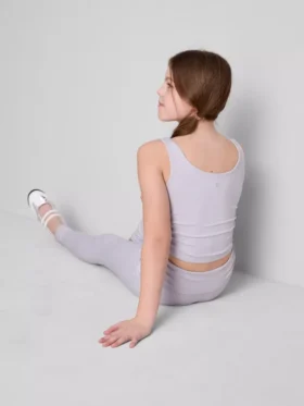 Sportieve legging met plooien