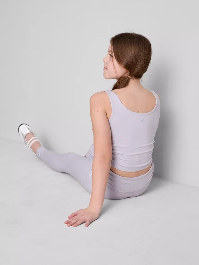 Sportieve legging met plooien