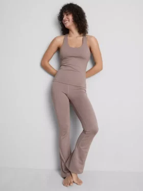 Sporttop met ronde hals
