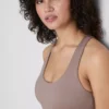 Sporttop met ronde hals