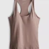 Sporttop met ronde hals