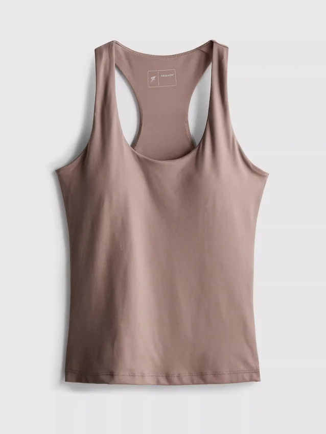 Sporttop met ronde hals