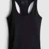 Sporttop met ronde hals
