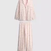 Stacey Solomon boyfriend-stijl pyjama met gingham-ruitjes