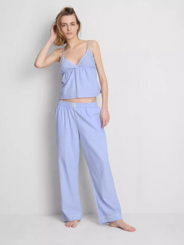 Stacey Solomon geweven katoen pyjamabroek